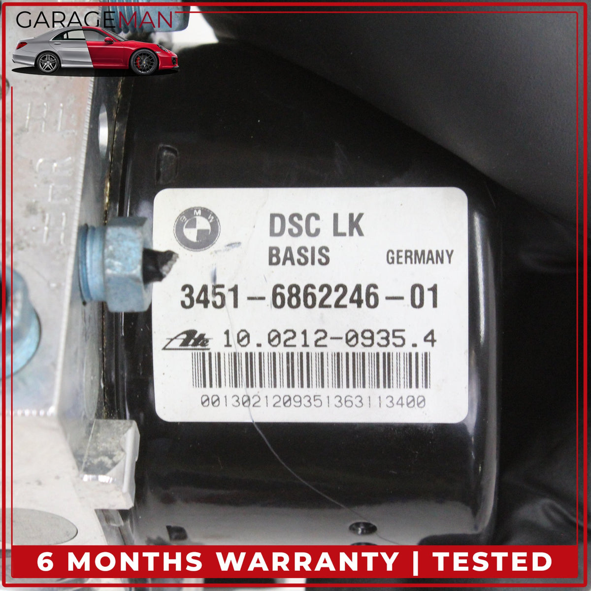 2012-2013 BMW 320i 328i xDrive Sedan ABS Anti Lock Brake Pump Module 6862246 OEM