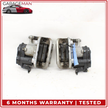 2012-2019 Mercedes W166 ML350 Rear Left and Right Brake Caliper w/ Actuator Set
