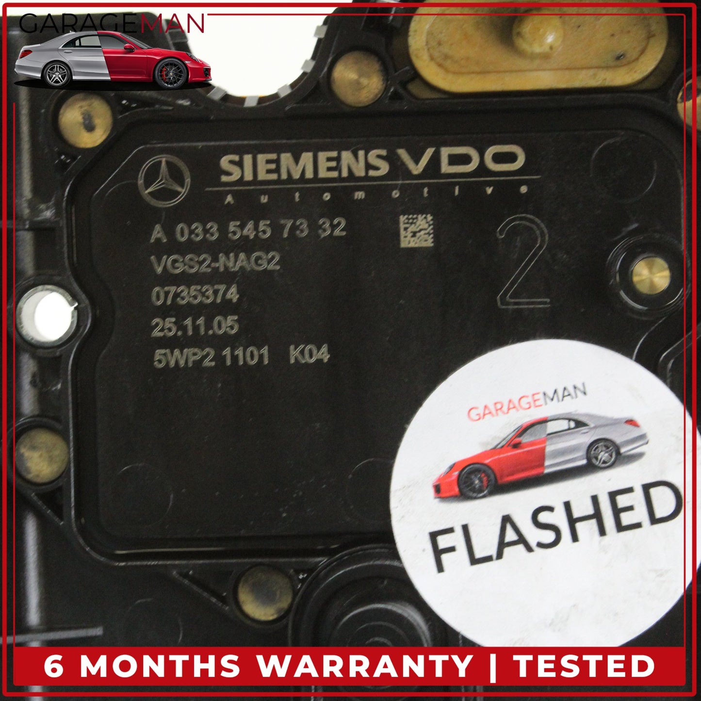 Mercedes VGS2 722.9 7G Transmission Conductor Plate TCU 0335457332 FLASHED