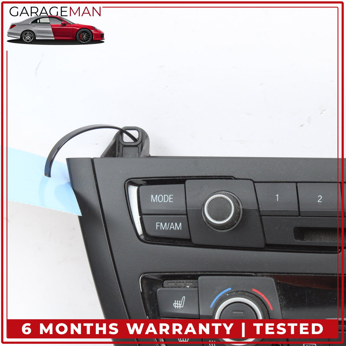 2012-2015 BMW 320i xDrive Audio Radio Climate Control Switch Panel 9226784 OEM