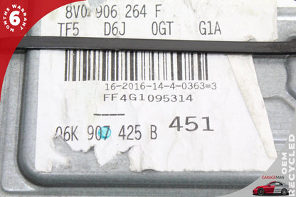 2015-2017 Audi A3 8V  Engine Computer ECU ECM Control Module Unit 06K907425B OEM