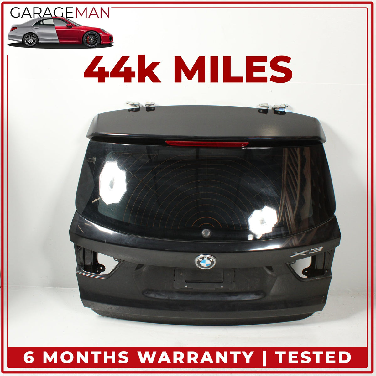 2011-2017 BMW X3 F25 Rear Tail Gate Liftgate Hatch Trunk Assembly 7275066 OEM