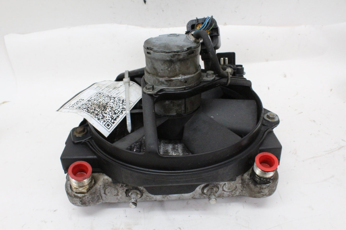 2003-2006 Mercedes W220 S55 AMG Engine Oil Cooler Radiator w/ Fan Motor OEM