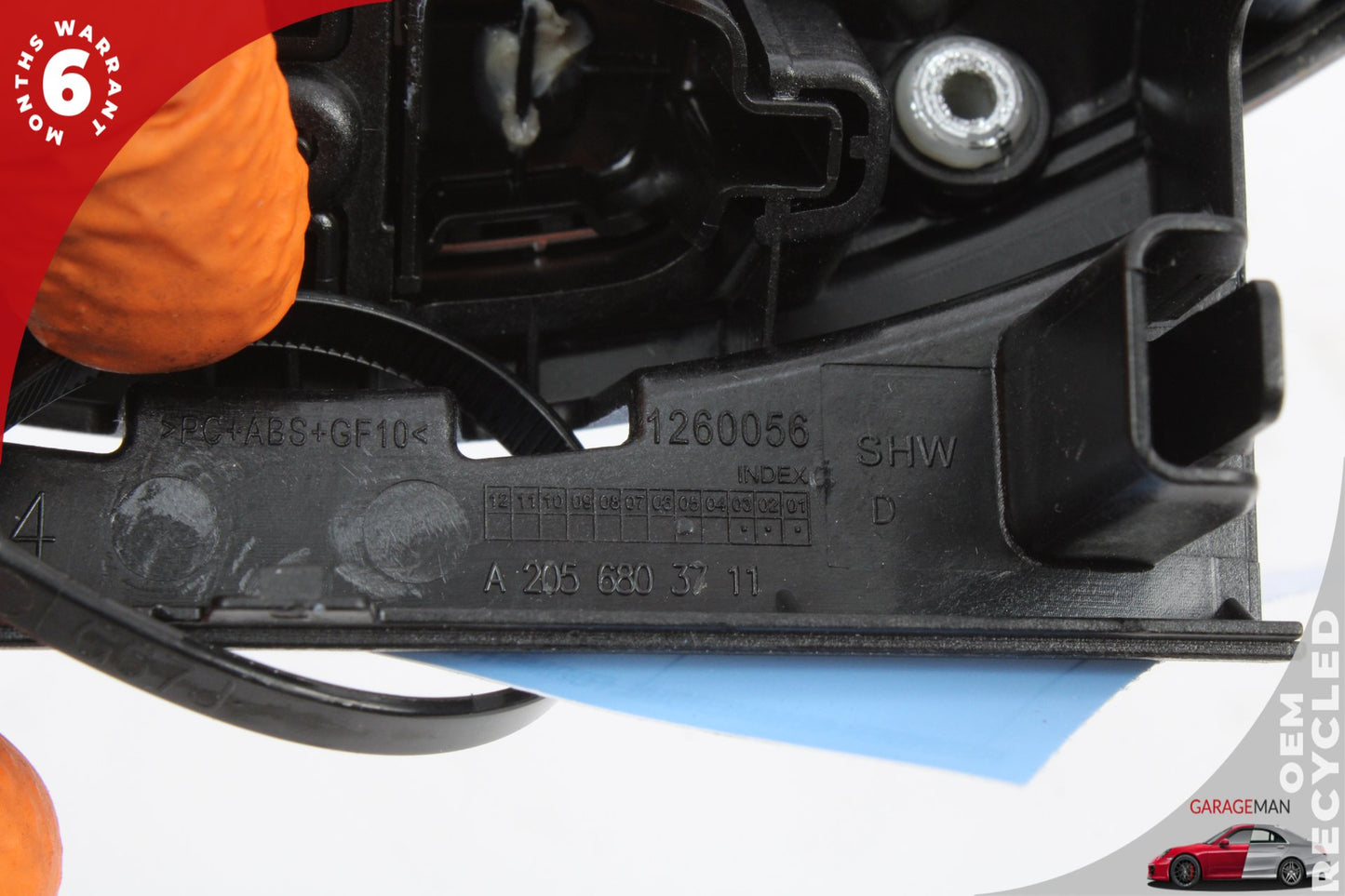 2015-2023 Mercedes W205 C300 Console Armrest Tray Lock Cover 2056803711 OEM