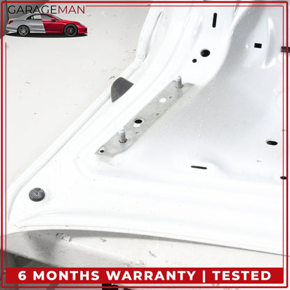 2020-2024 Audi A4 B9 Rear Trunk Deck Lid Shell White 8W5827025K OEM