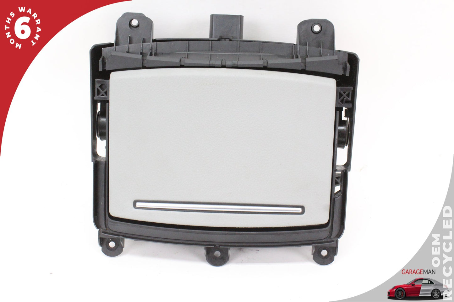 2012-2018 Audi A6 C7 Front Center Console Dual Cup Holder Gray 4G0862534 OEM