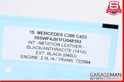 2015-2020 Mercedes-Benz C300 W205 Headlight Switch Control 2059056500 OEM