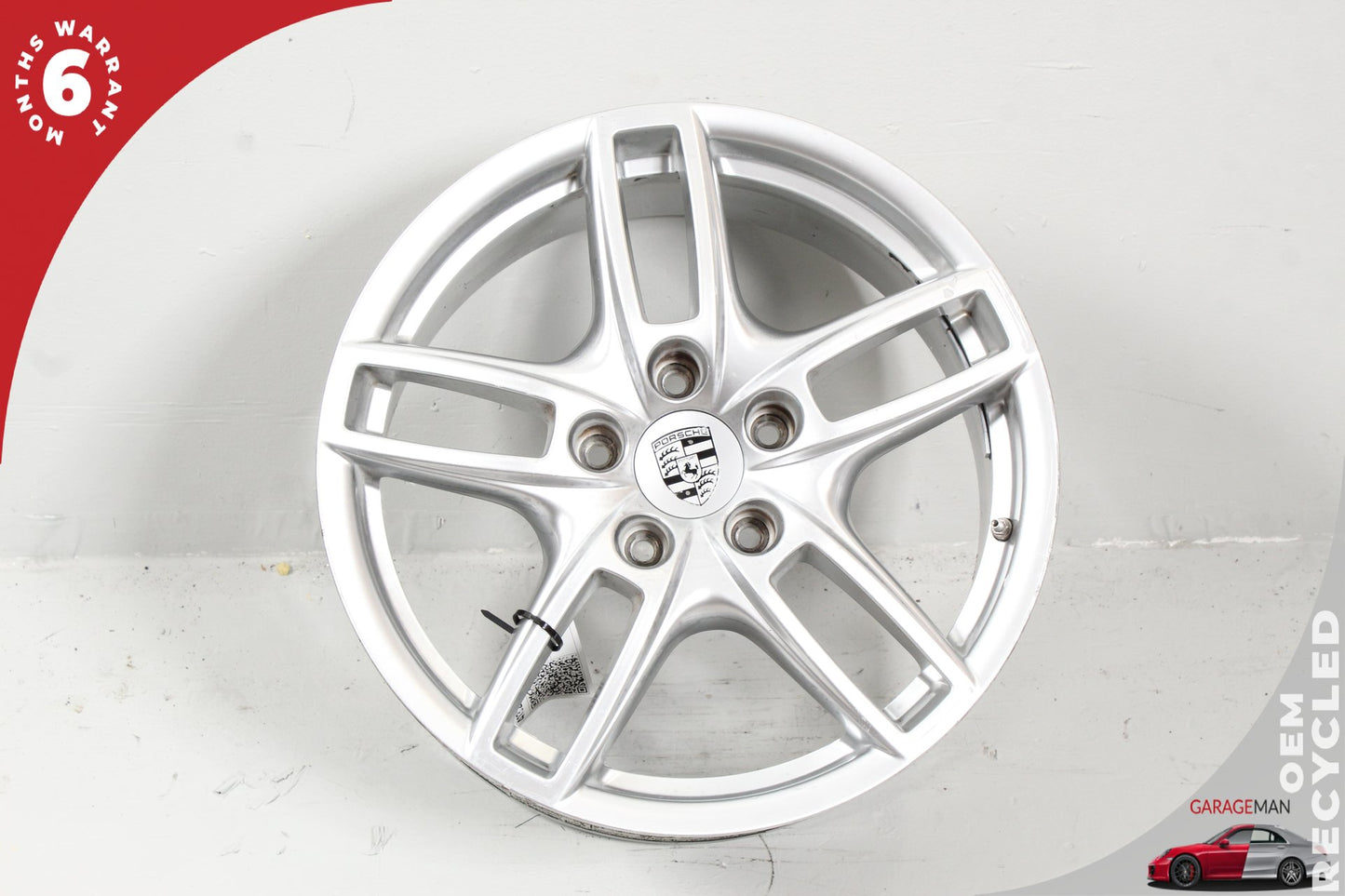 2011-2018 Porsche Cayenne 958 Wheel Rim Twin 5 Spoke 8.5JX19H2 ET59 OEM
