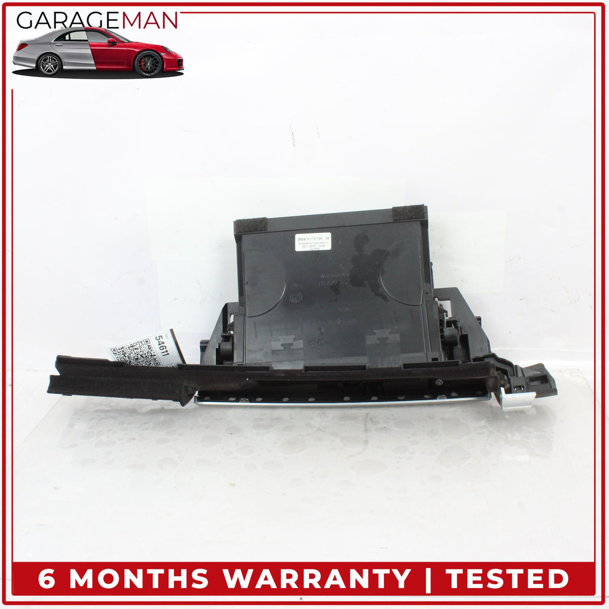 2009-2015 BMW 740i F01 Front Right Side Dash Storage Tray Trim Cover 9119796 OEM