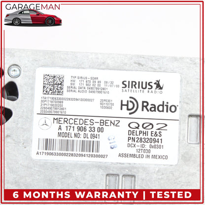 2007-2014 Mercedes-Benz CL550 W216 Coupe Sirius Satellite Radio Receiver 1719063300 OEM