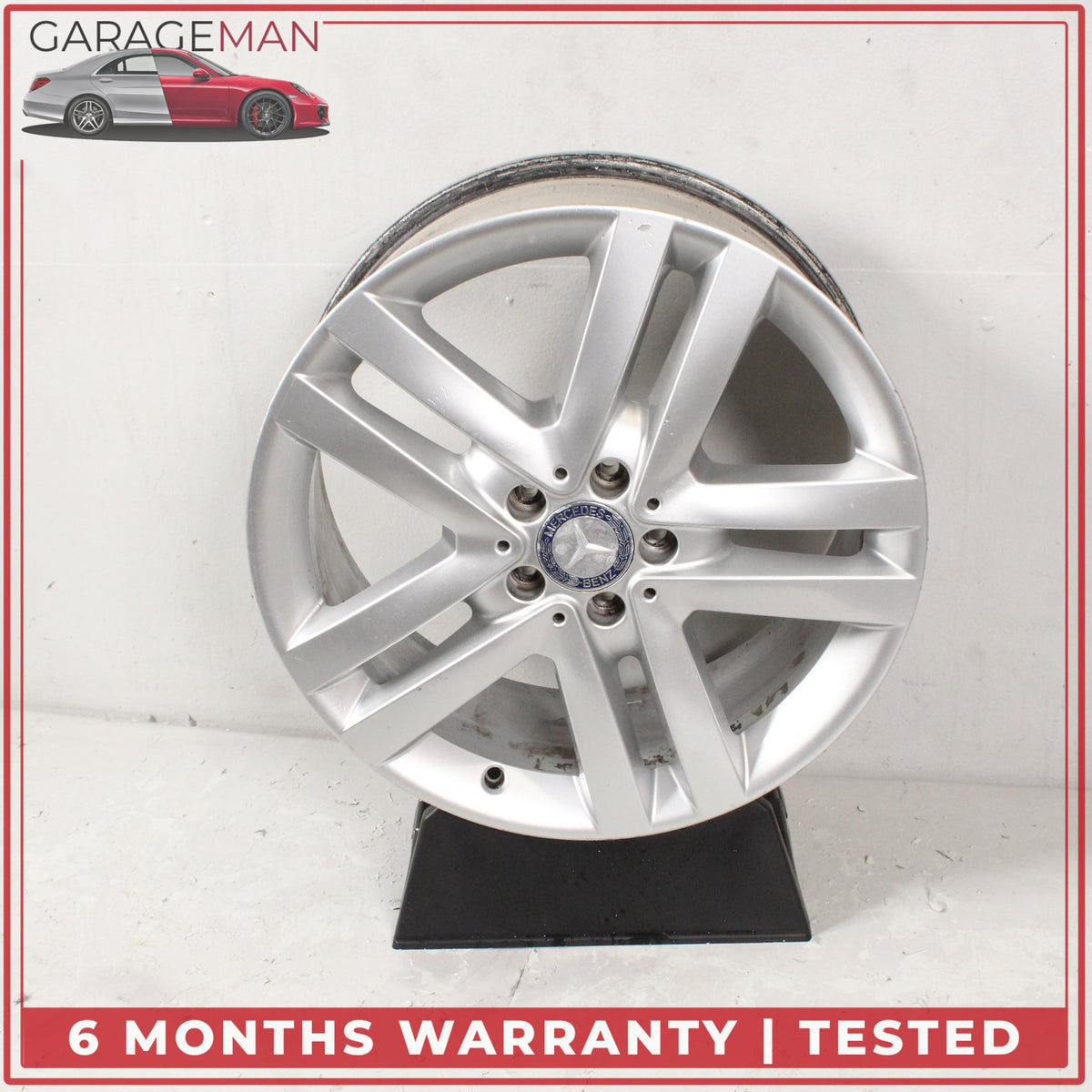 2013-2019 Mercedes X166 GL450 GL550 Front or Rear Wheel Rim 8.5JX19H2 ET62 OEM