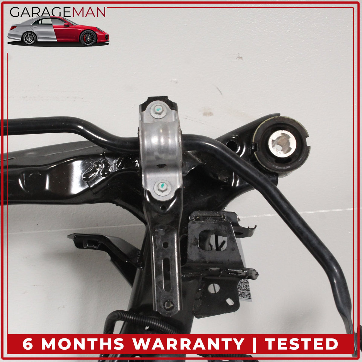 2017-2023 Tesla Model 3 Rear Subframe Crossmember w/ Sway Bar 104457500B OEM