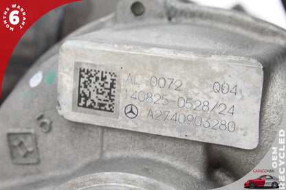 2015-2020 Mercedes W205 C300 SLC300 2.0L L4 Turbo Turbocharger 2740903280 OEM