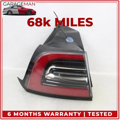 2017-2023 Tesla Model 3 Rear Left Driver Side LED Outer Tail Light Lamp OEM