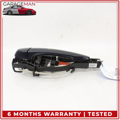 2014-2020 BMW 430i F36 Rear Left Driver Side Exterior Door Handle Blue OEM