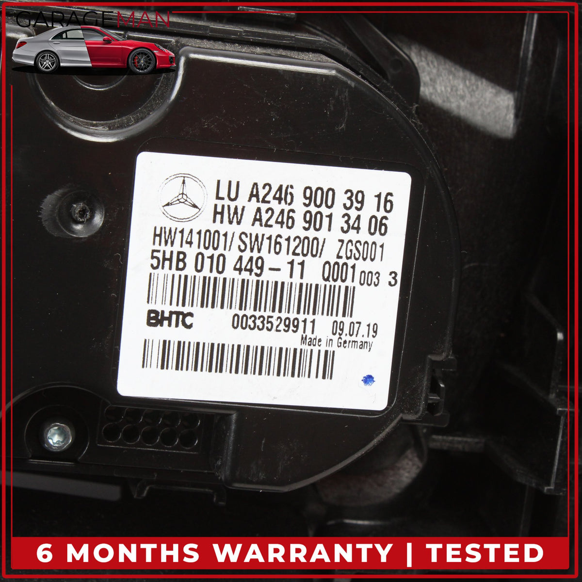 2014-2020 Mercedes X156 GLA250 A/C Heater Climate Control Switch w/ Trim OEM