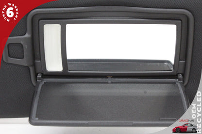 2016-2020 Jaguar XF X260 Front Left Side Sun Visor Black 4U5A00014AB OEM