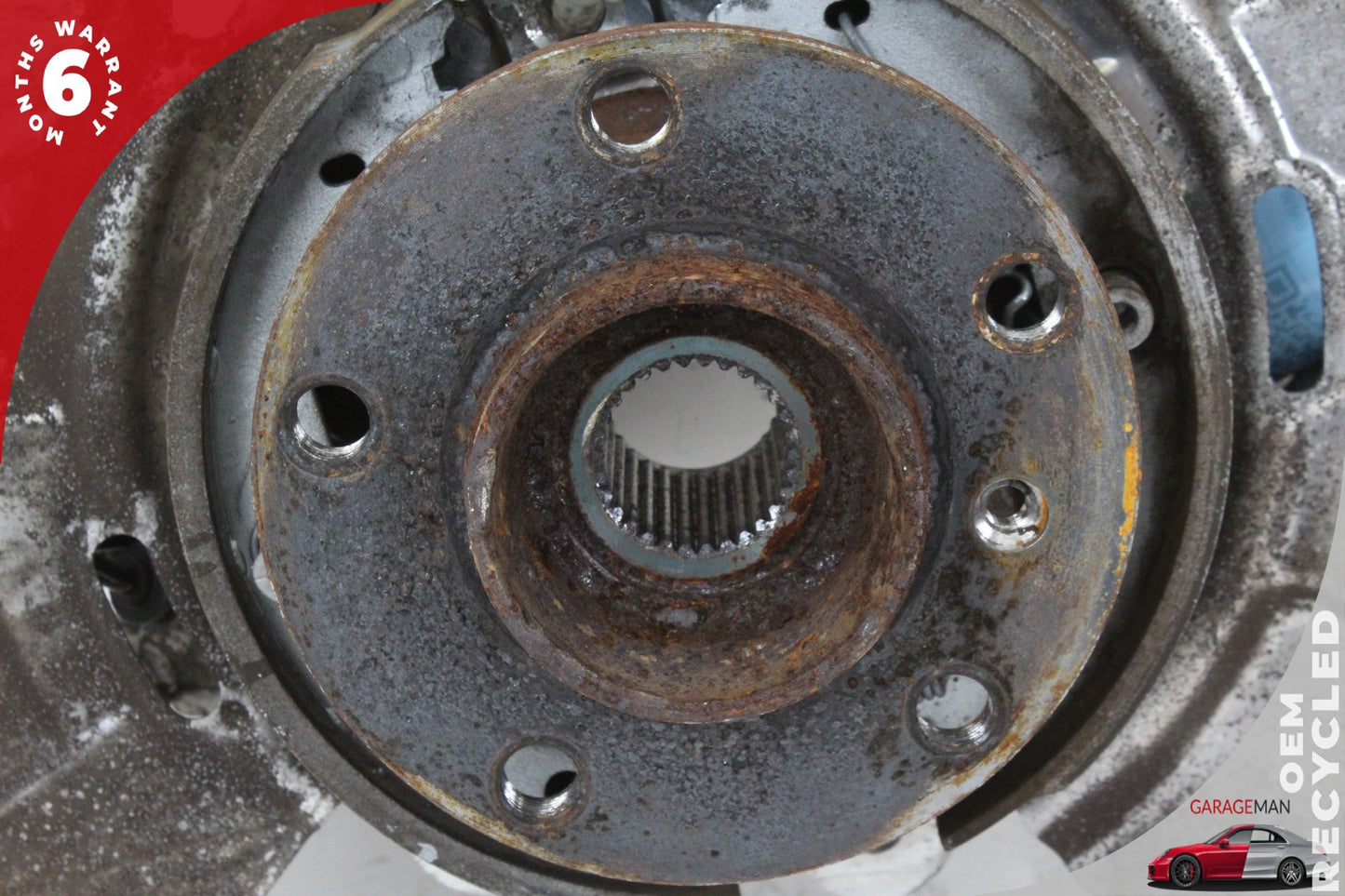 2010 BMW 750i xDrive AWD Rear Right Spindle Knuckle Wheel Hub 6797448 OEM