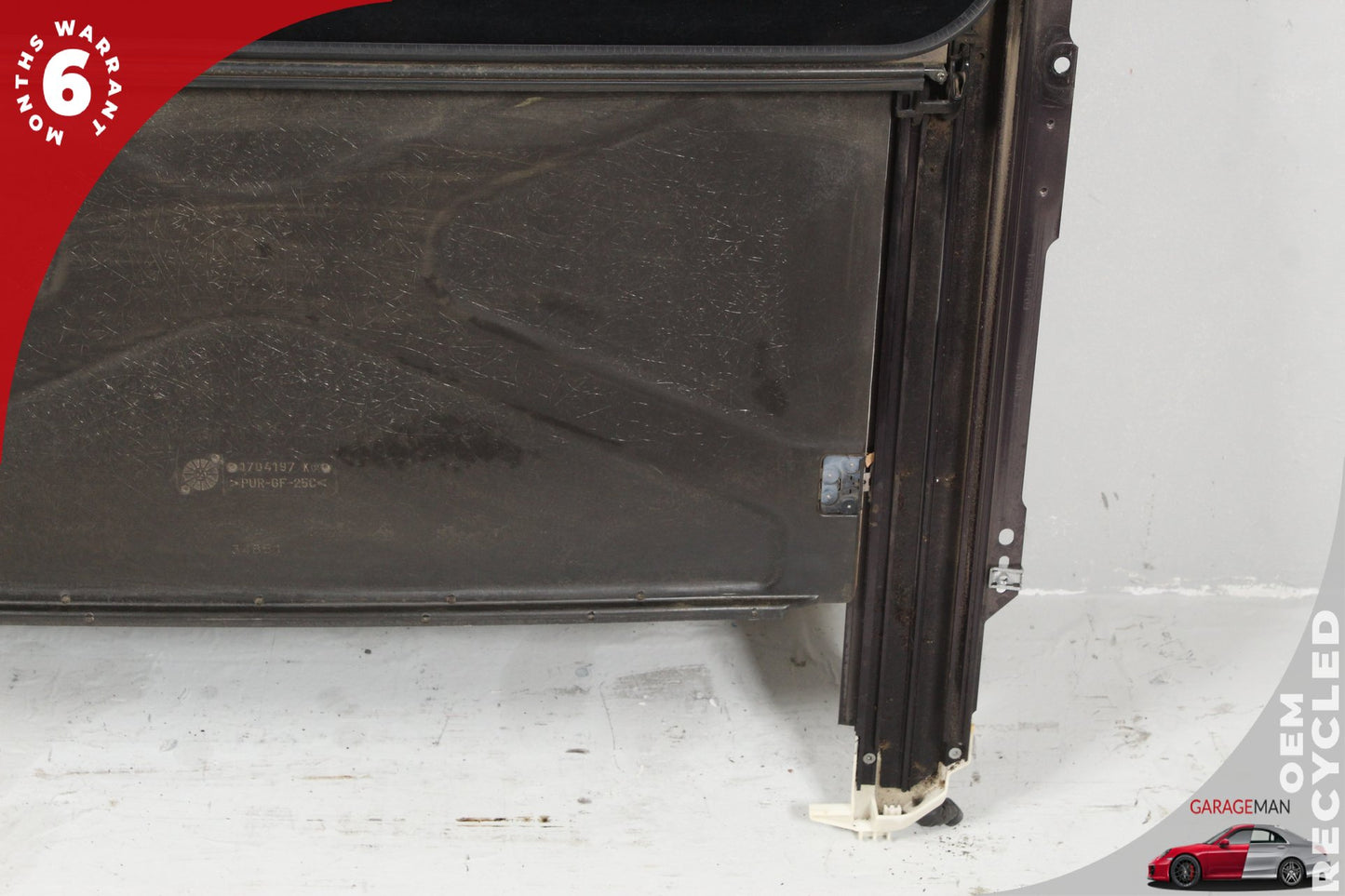 2006-2012 Mercedes X164 GL450 Top Upper Sunroof Sun Roof Frame Rail Glass Assy
