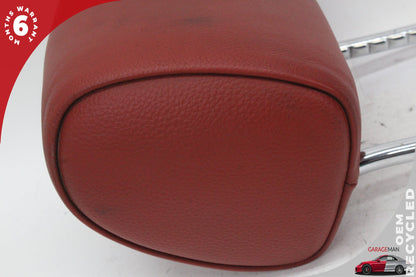 2007-2013 BMW 335is 328i Front Right Side Seat Head Rest Red 7248635 OEM