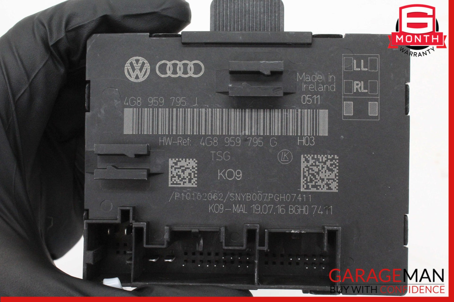 2012-2018 Audi A6 Rear Left or Right Side Door Control Module 4G8959795J OEM