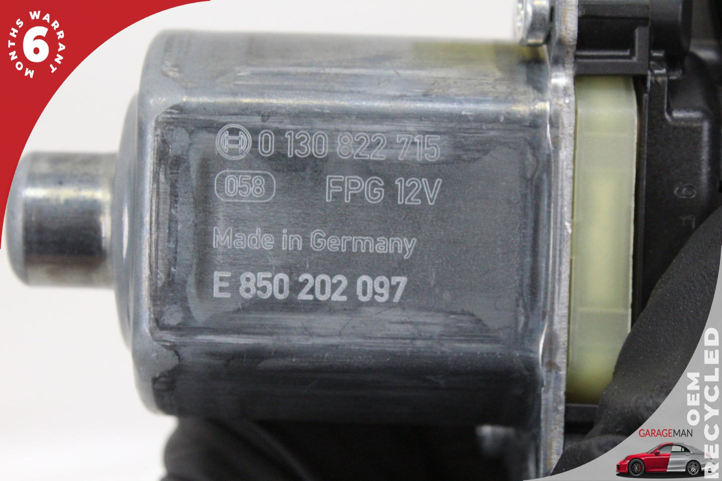 2015-2024 Porsche Macan 95B Rear Left Window Regulator Motor 5Q0959801A OEM