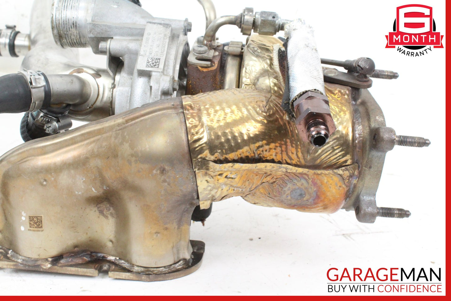 2013-2018 Audi S7 S6 A8 Quattro Left Side Turbocharger Manifold 079145703E OEM