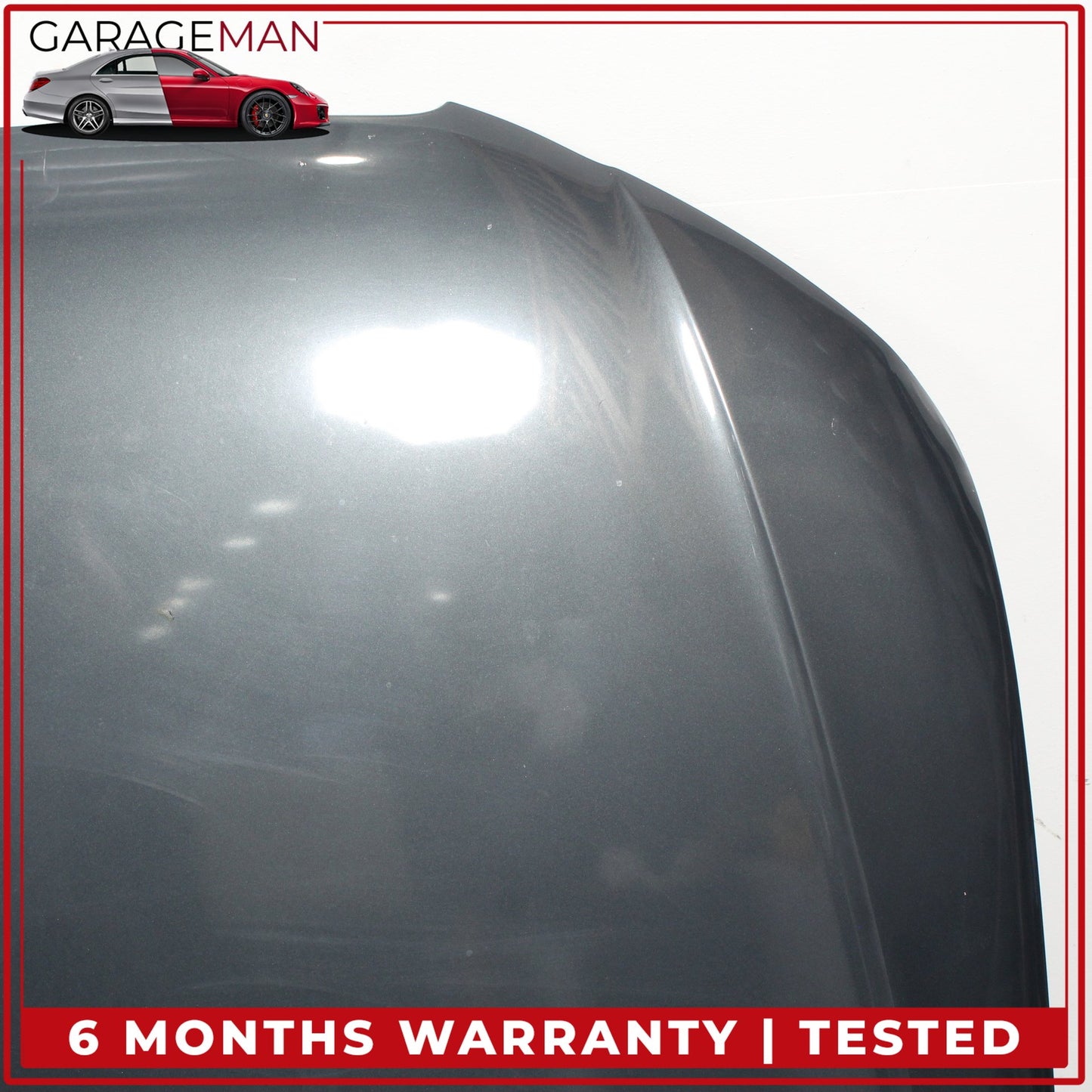 2009-2012 Audi A4 S4 Front Hood Bonnet Panel Meteor Gray Pearl 8K0823029D OEM