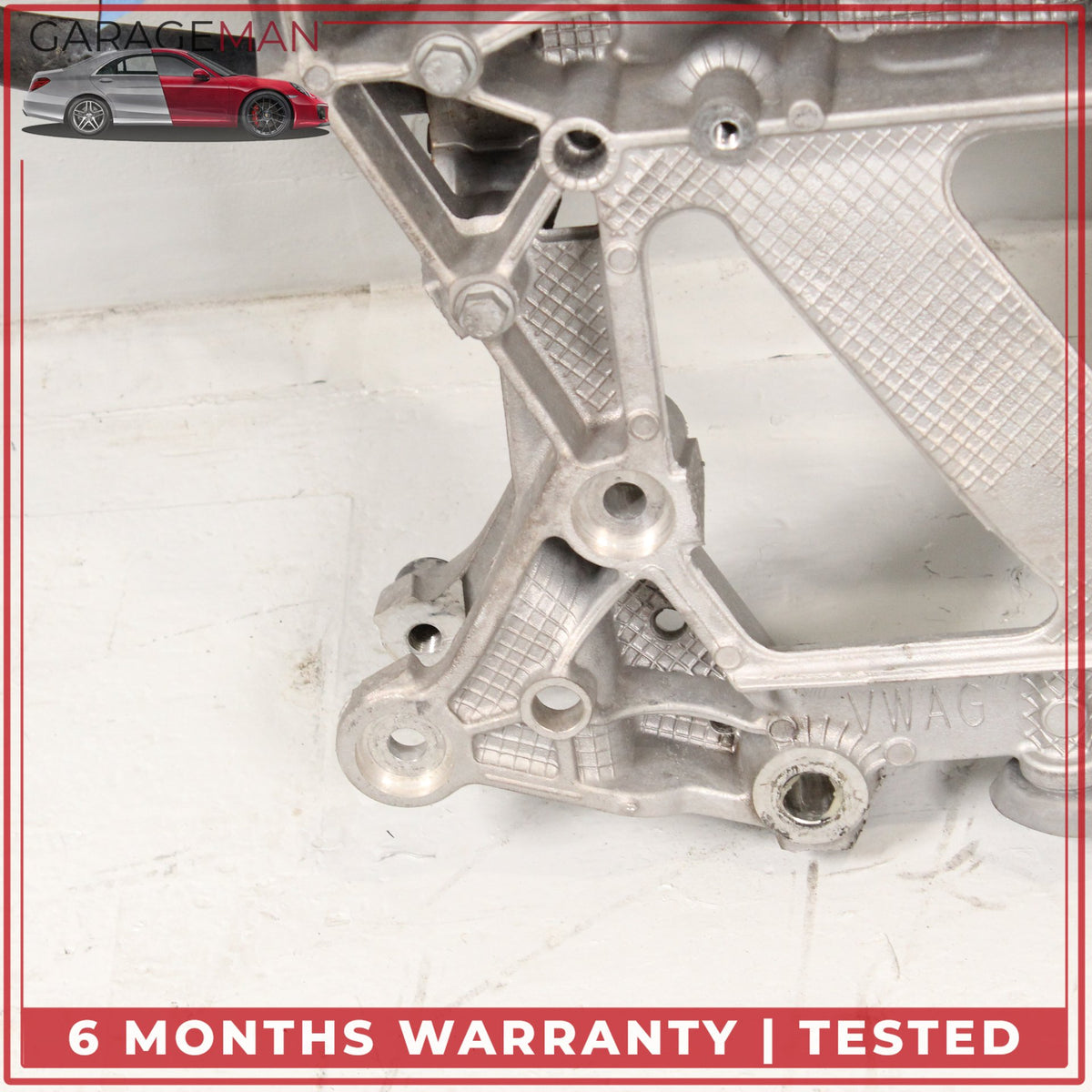 2015-2023 Audi TTS TT A3 S3 Front Subframe Crossmember Cradle w/ Sway Bar OEM