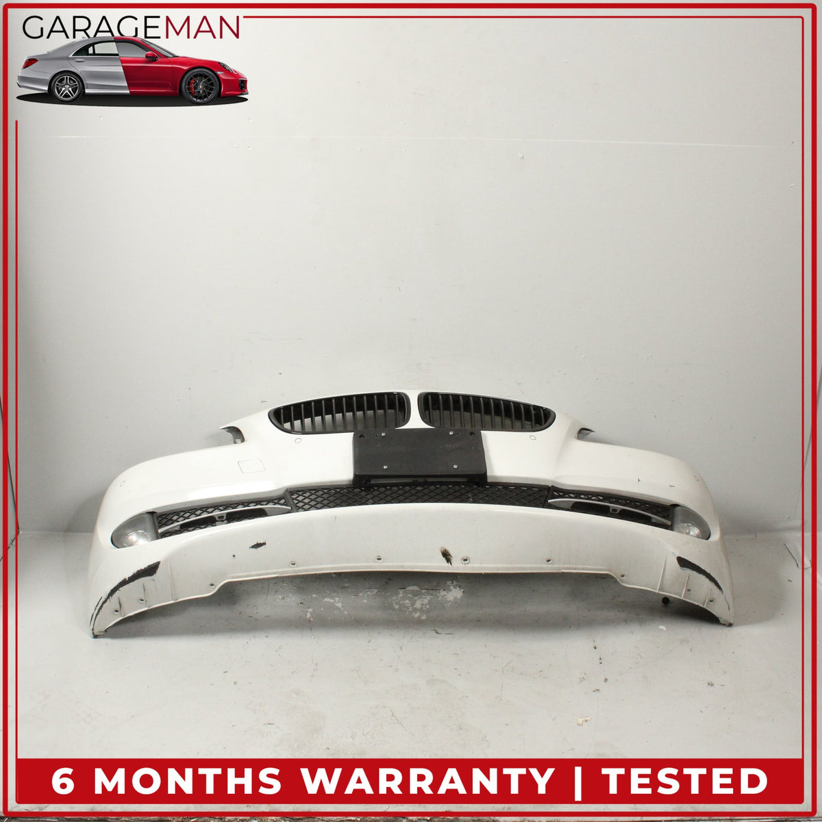 2011-2013 BMW 550i Front Bumper Cover Assembly 7285964 OEM