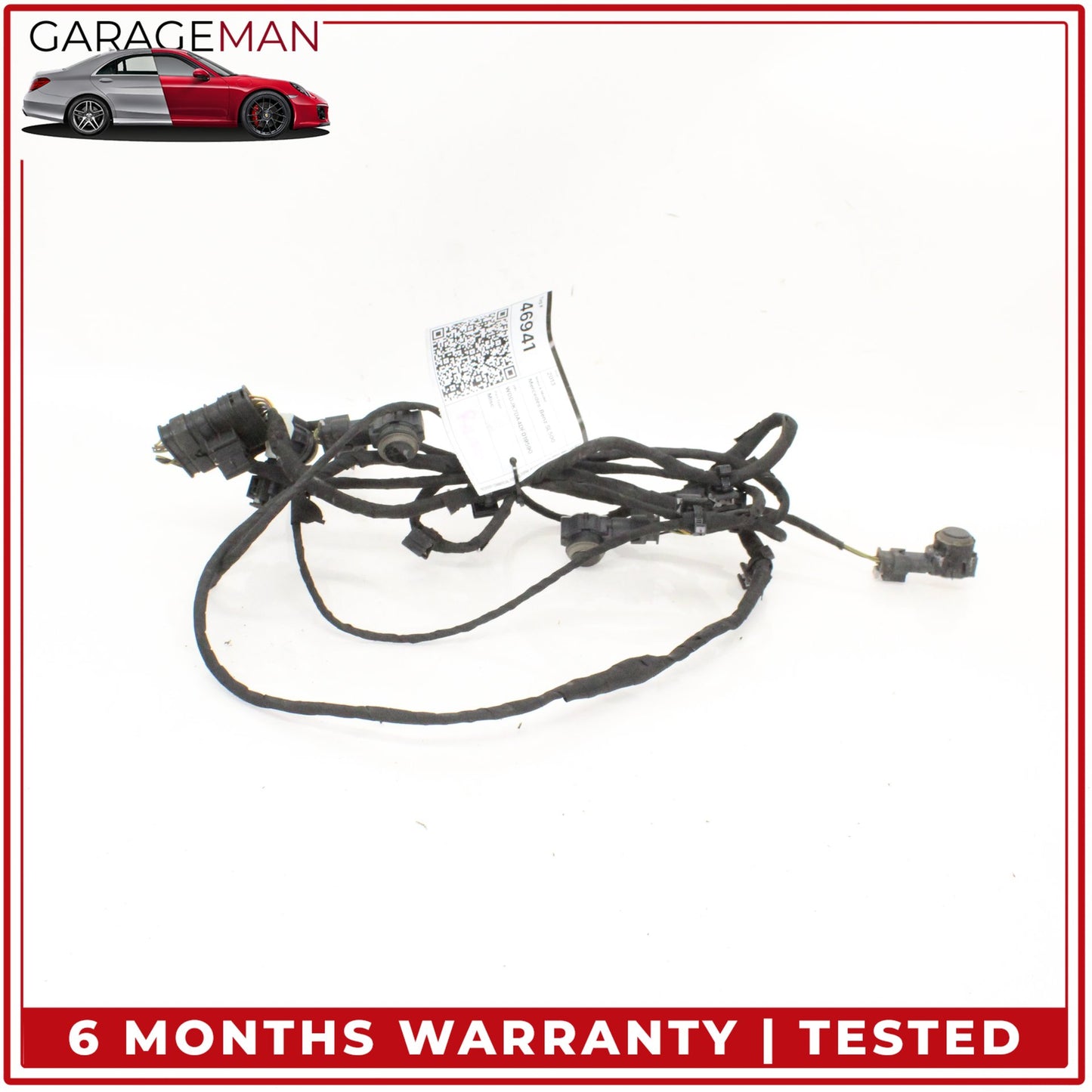 2013-2020 Mercedes-Benz SL500 R231 Front Bumper Parking Sensor Wire Harness w/ Sensors Set