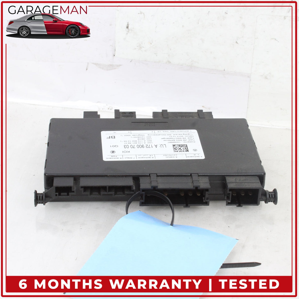 2008-2020 Mercedes W212 E400 Front Right Side Seat Control Module 1729007003 OEM