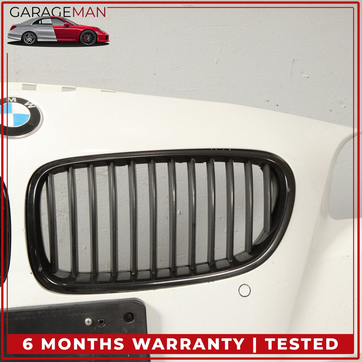 2011-2013 BMW 550i Front Bumper Cover Assembly 7285964 OEM
