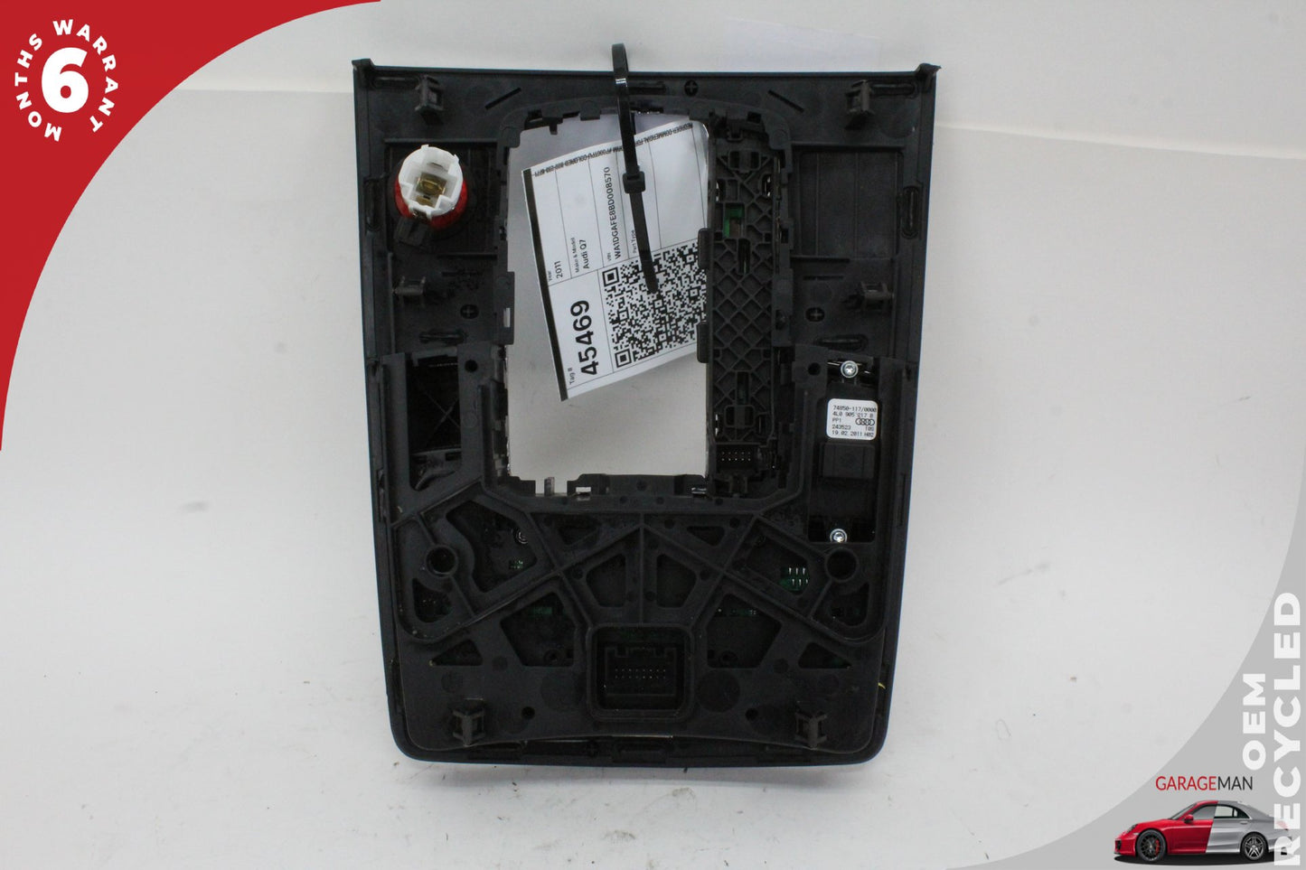 2010-2015 Audi Q7 Front Center Console Shifter Trim w/ Switches 4L0905217B OEM