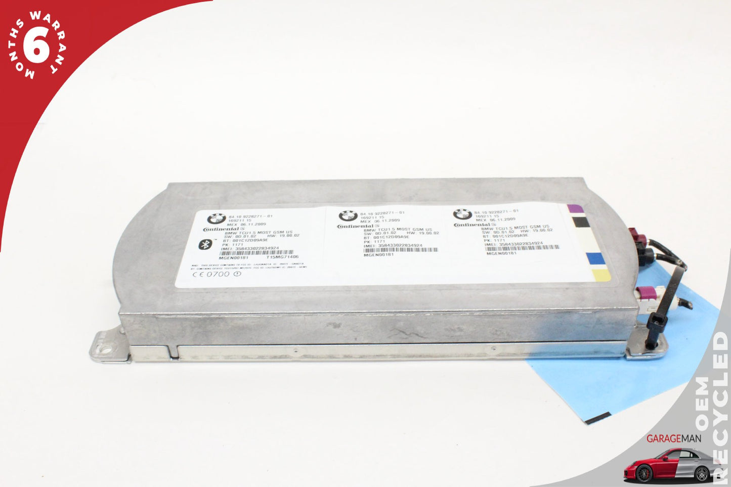 2007-2016 BMW 750i 328i Telematics Communication Control Module Unit 9228271 OEM