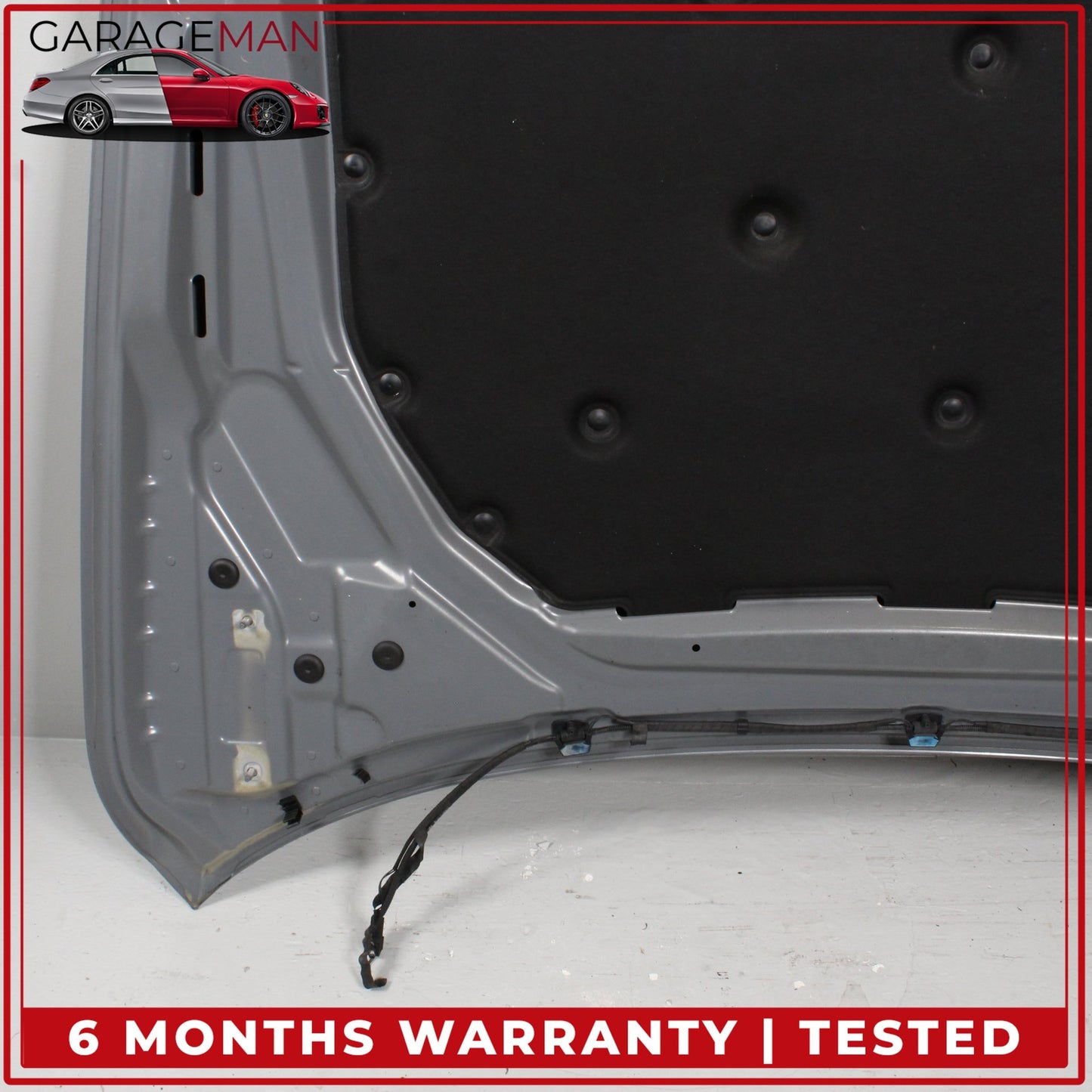 2010-2017 BMW 550i 535i GT F07 Front Hood Bonnet Panel Space Gray Metallic OEM