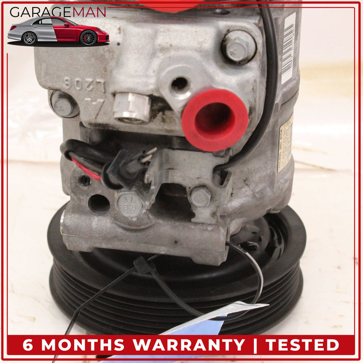 2012-2018 Audi A6 A7 AC A/C Air Conditioning Compressor 4G0260805A OEM