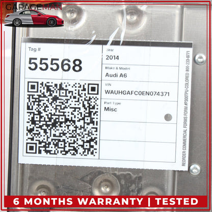 2012-2015 Audi A6 S6 Onboard Power Supply Control Module Unit 4H0907063CG OEM