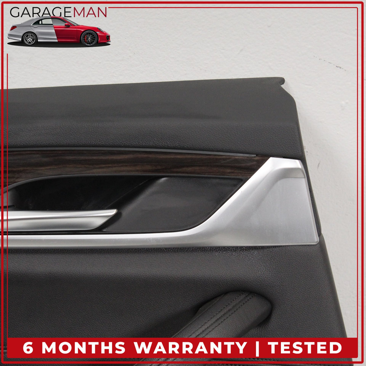 2017-2023 BMW 530e M550i G30 Rear Left Driver Side Interior Door Trim Panel OEM