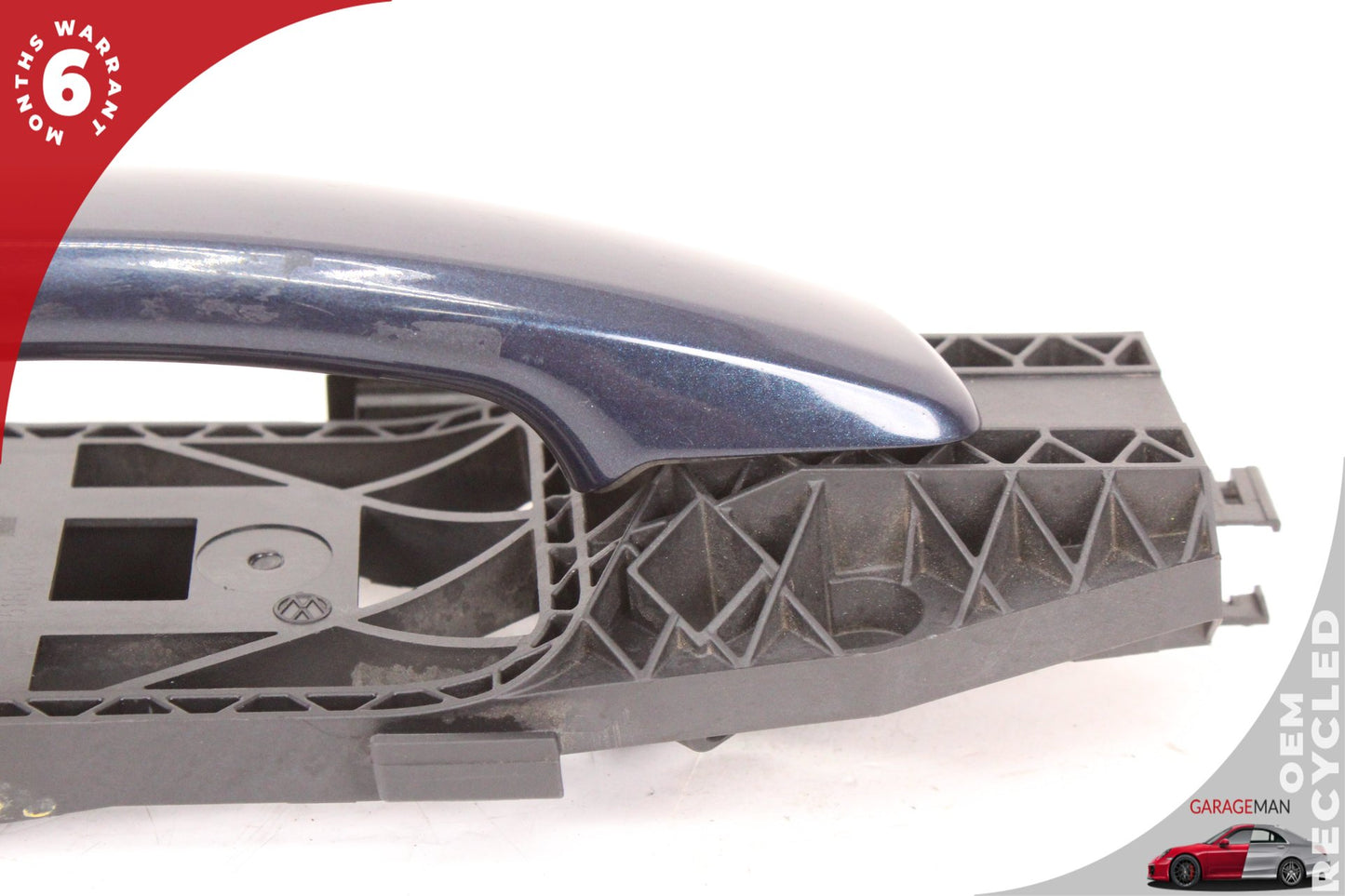 2015-2020 Audi A3 S3 RS3 Rear Left Side Exterior Door Handle Blue 8V0839885 OEM