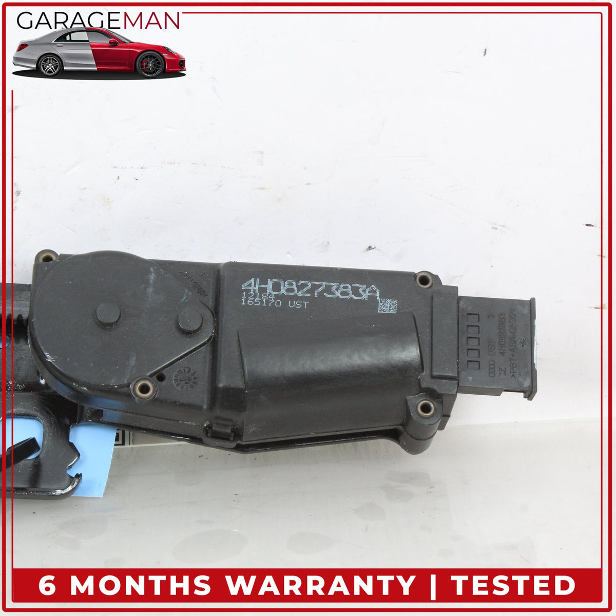 2011-2018 Audi A8 S8 Rear Trunk Lock Latch Striker Plate w/ Motor 4H0827383A OEM
