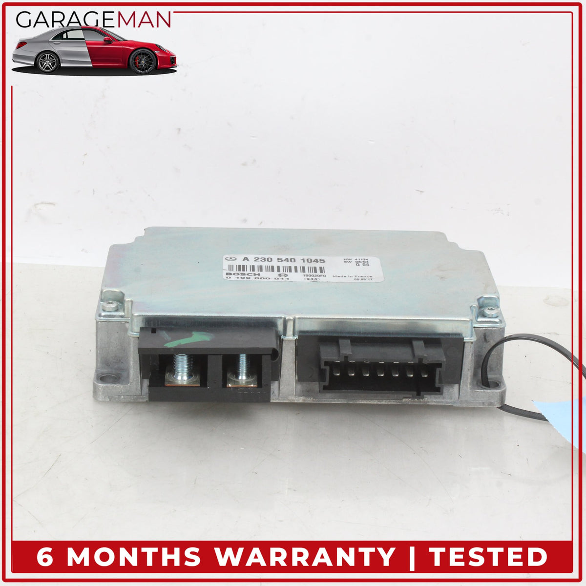 2003-2012 Mercedes R230 SL500 Battery Stabilization Control Load Module OEM