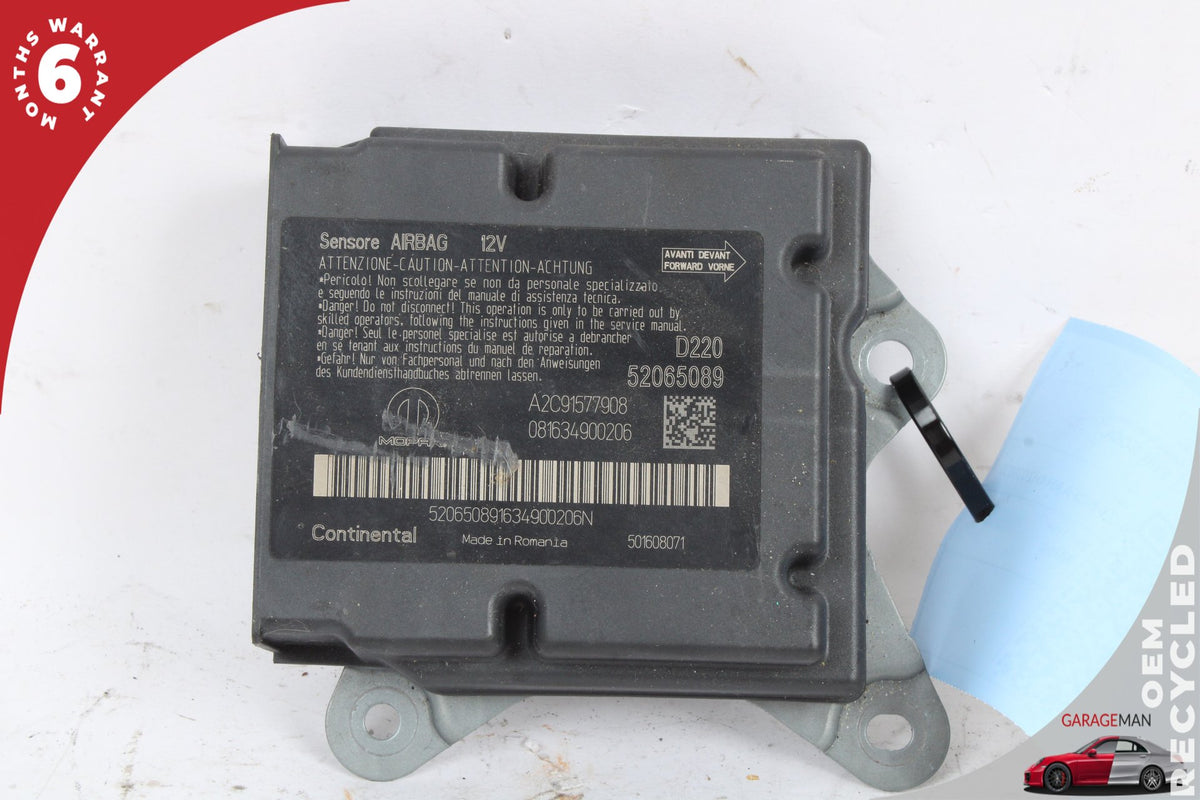 2014-2017 Fiat 500L Hatchback Airbag Sensor 52065089 Genuine