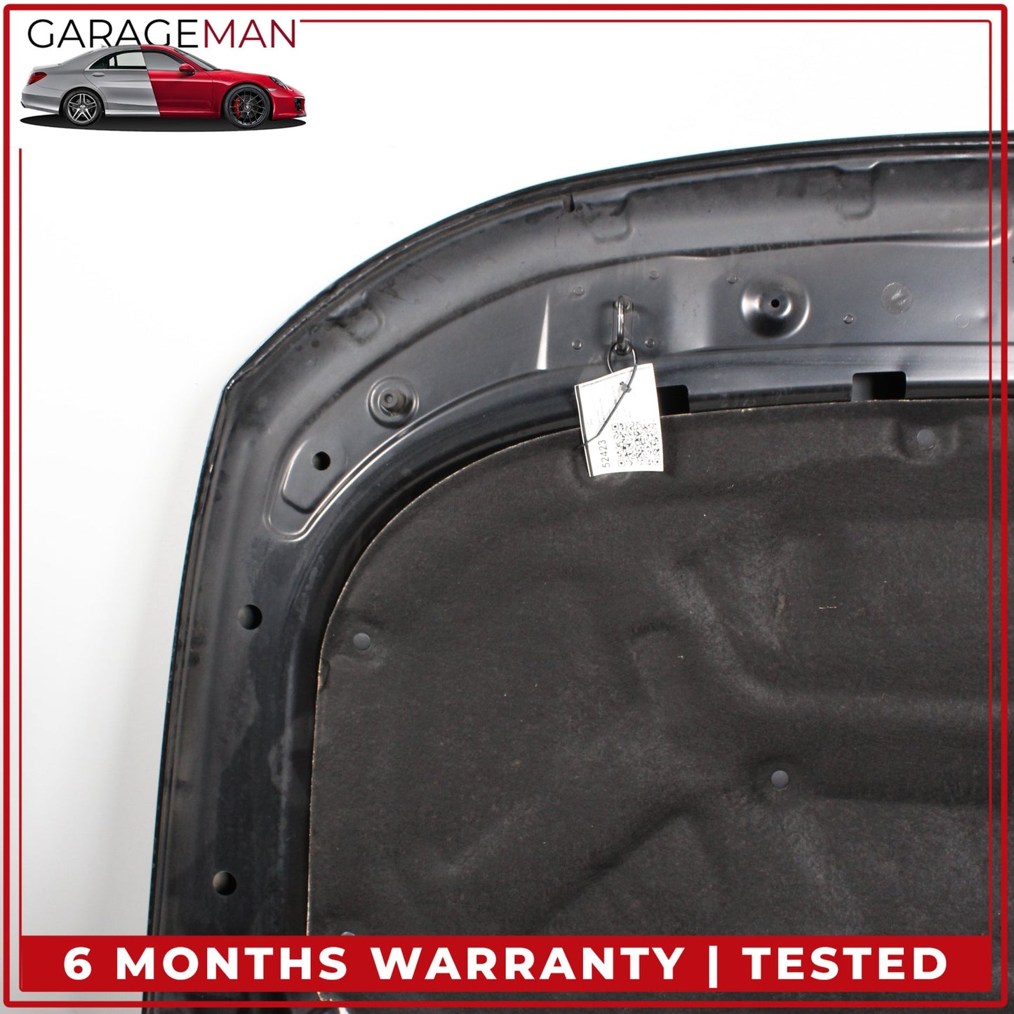 2005-2016 Land Rover LR4 L319 Front Hood Bonnet Panel Black Metallic OEM