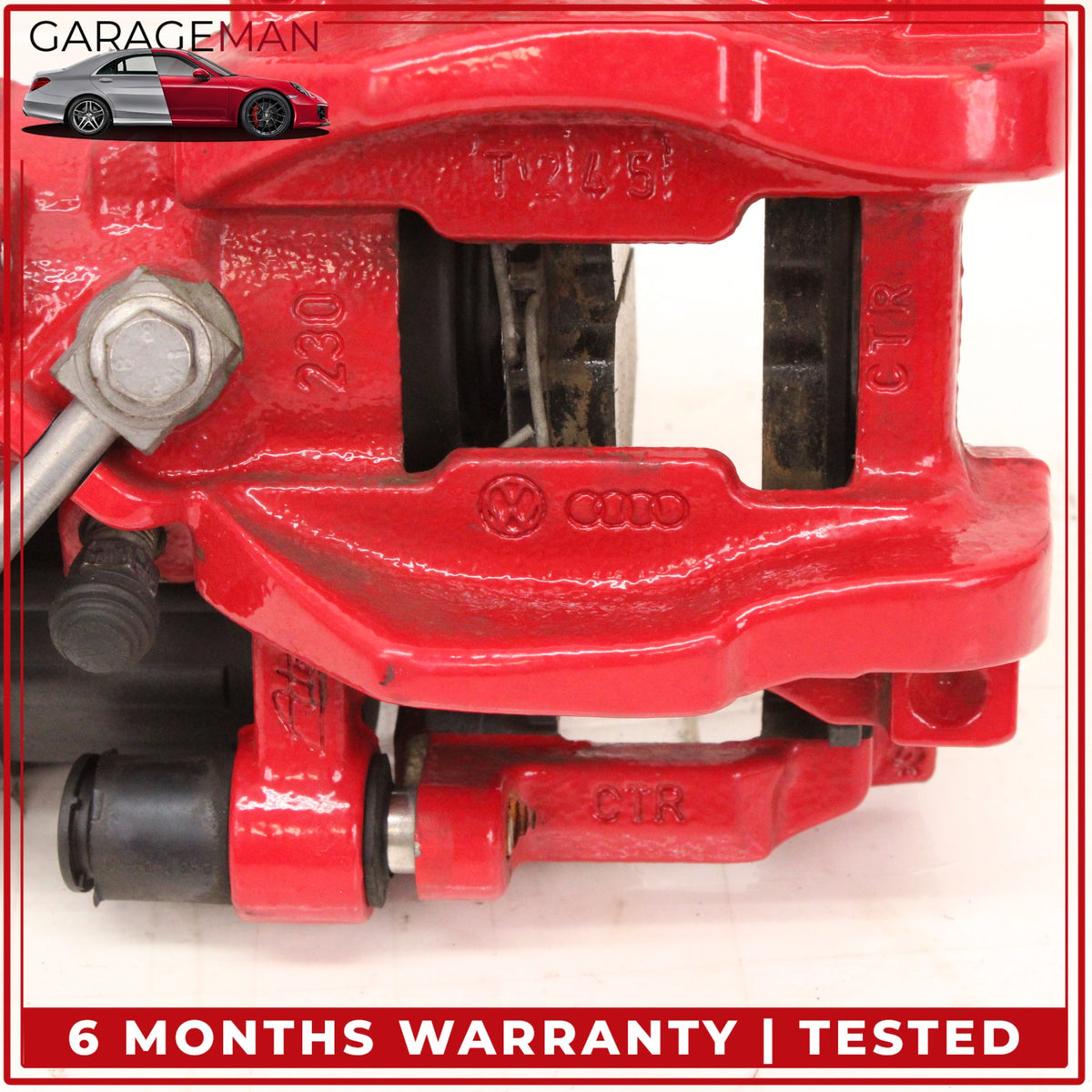 2015-2023 Audi TTS 8S Rear Left and Right Side Brake Caliper Set 8V0615423B OEM