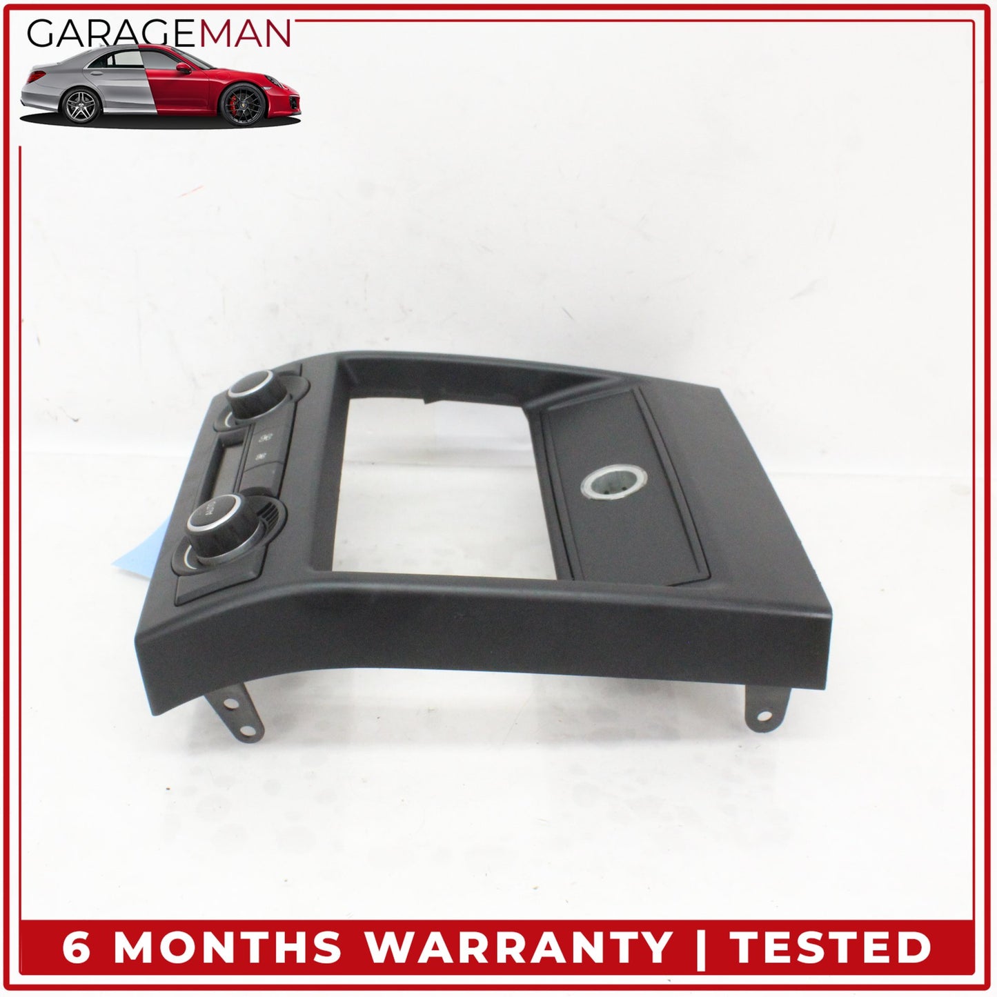 2007-2014 BMW X5 X6 Rear AC A/C Climate Control Switch Panel w/ Trim 9166317 OEM