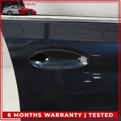 2017-2023 BMW 530e G30 Front Right Side Door Shell Imperial Blue Metallic OEM