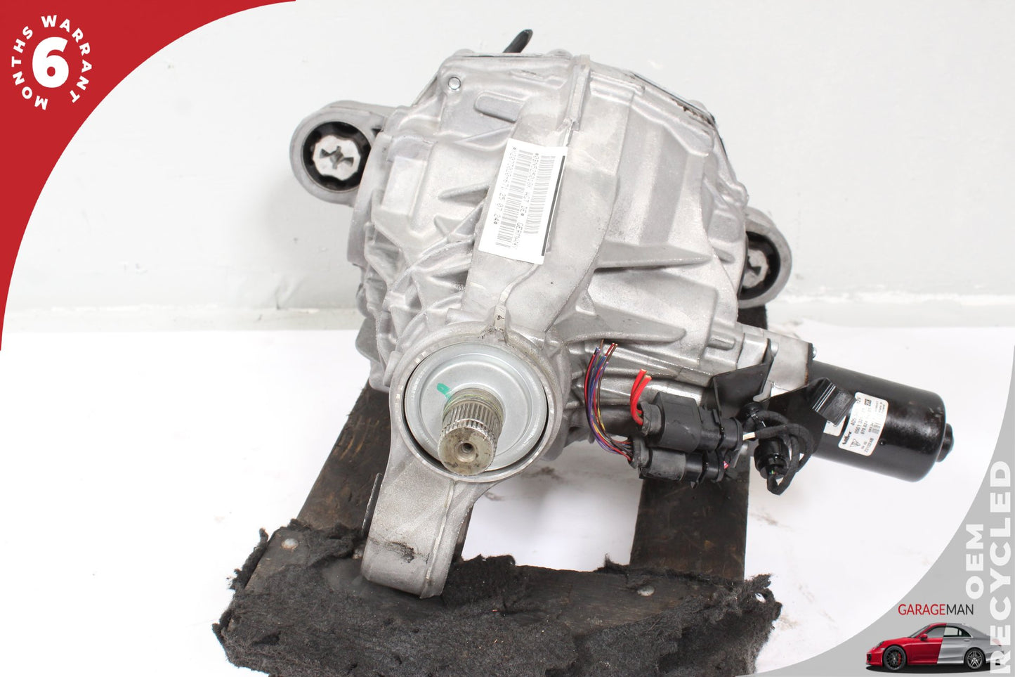 2011-2018 Porsche Cayenne Panamera Rear Diff Carrier w/ Lock Actuator OEM