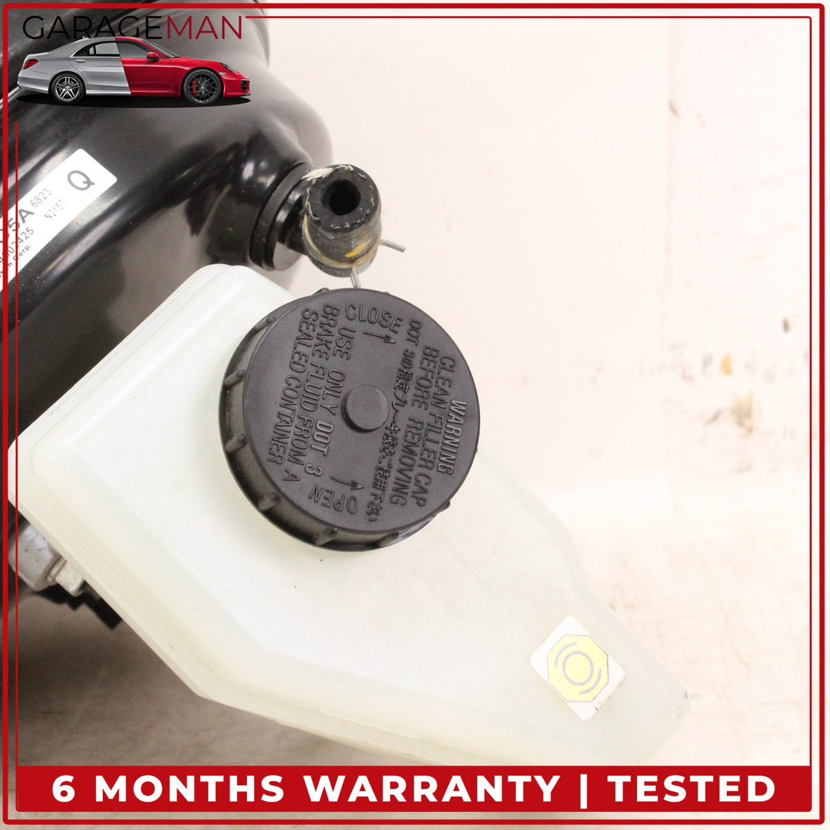 2016-2023 Infiniti Q50 V37 Power Brake Booster Master Cylinder 0204802425 OEM