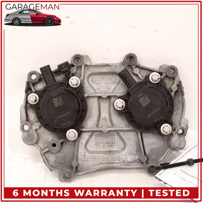 2012-2018 Mercedes C207 E550 S550 Engine Timing Chain Cover Plate 2760150201 OEM